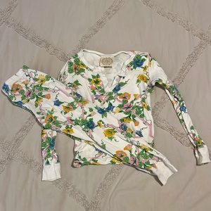 Beaufort Bonnet pj set size 4T floral print